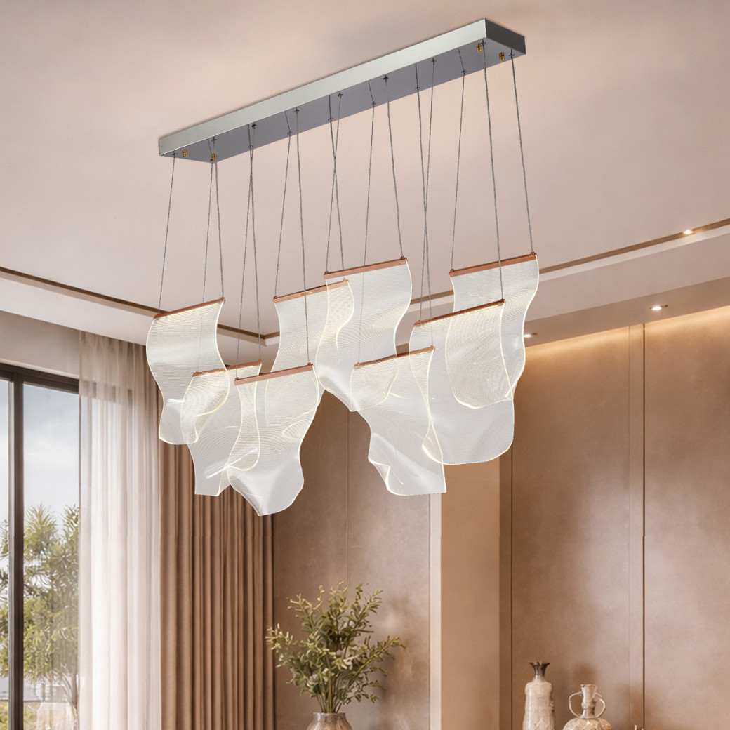 Michael Amini Lighting- Crossover LED Chandelier