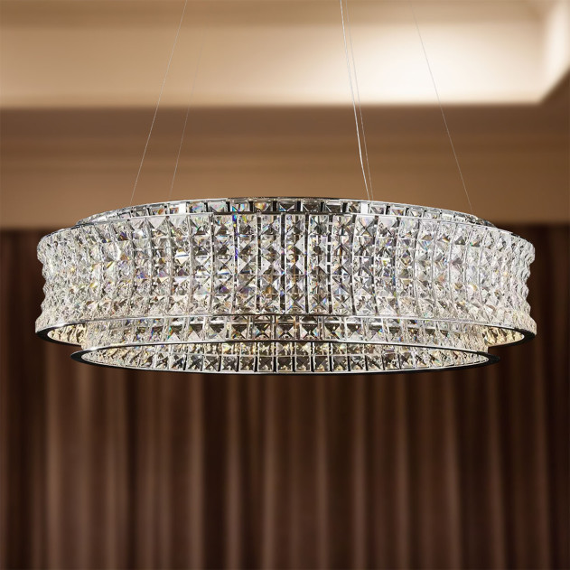 Michael Amini Lighting- Crossover LED Chandelier