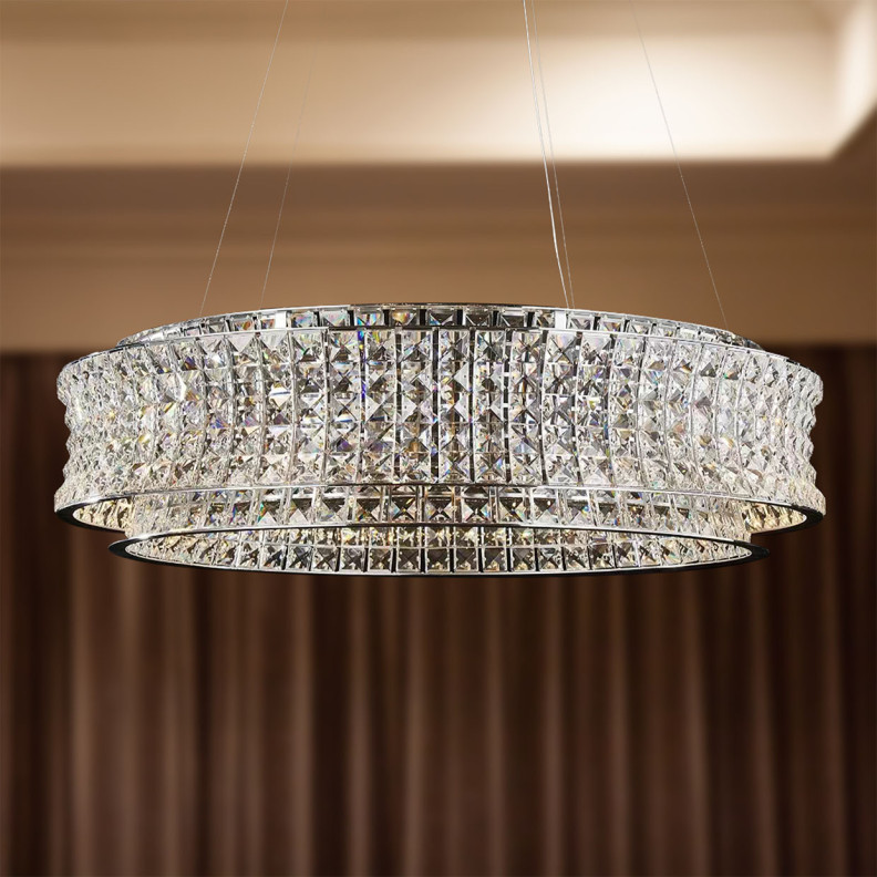 Michael Amini Lighting- Crossover LED Chandelier