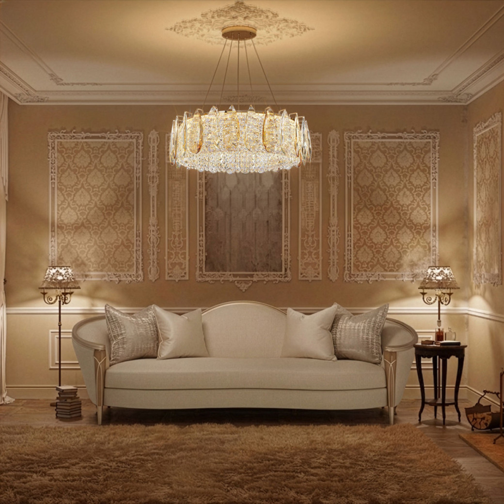 Michael Amini Lighting- Crossover LED Chandelier
