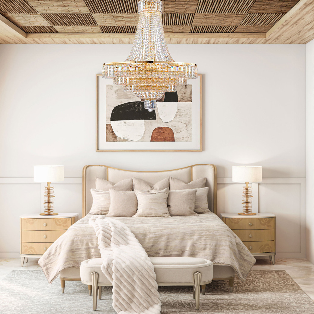 Michael Amini Lighting- Crossover LED Chandelier
