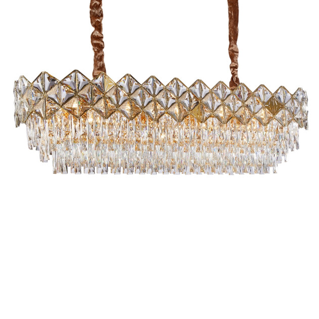 Michael Amini Lighting- Crossover LED Chandelier