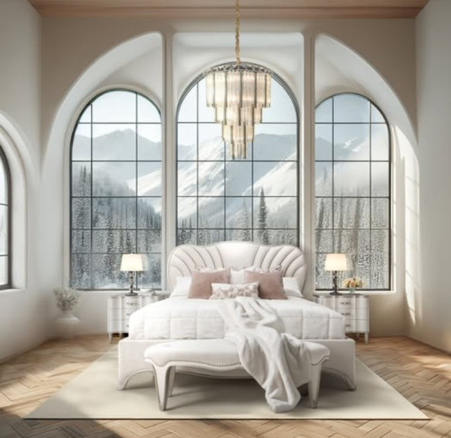 London Place Upholstered Panel Bedroom Set by Michael Amini