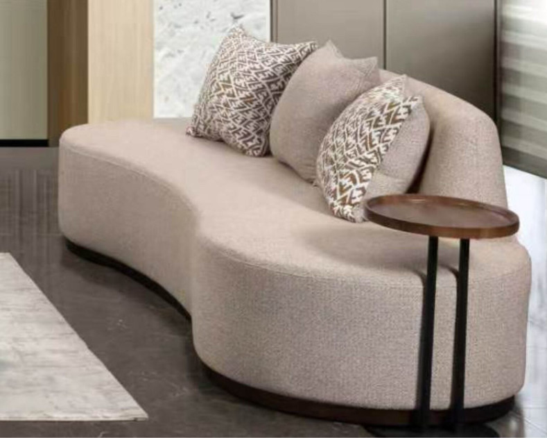 HD-3280 Modern Curved Sofa & Chairs | Homey Design