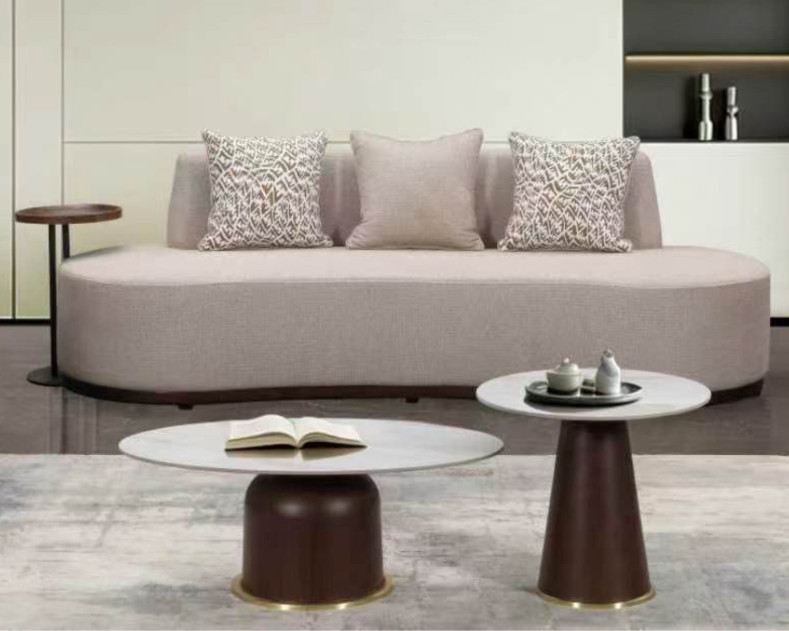HD-3280 Modern Curved Sofa & Chairs | Homey Design