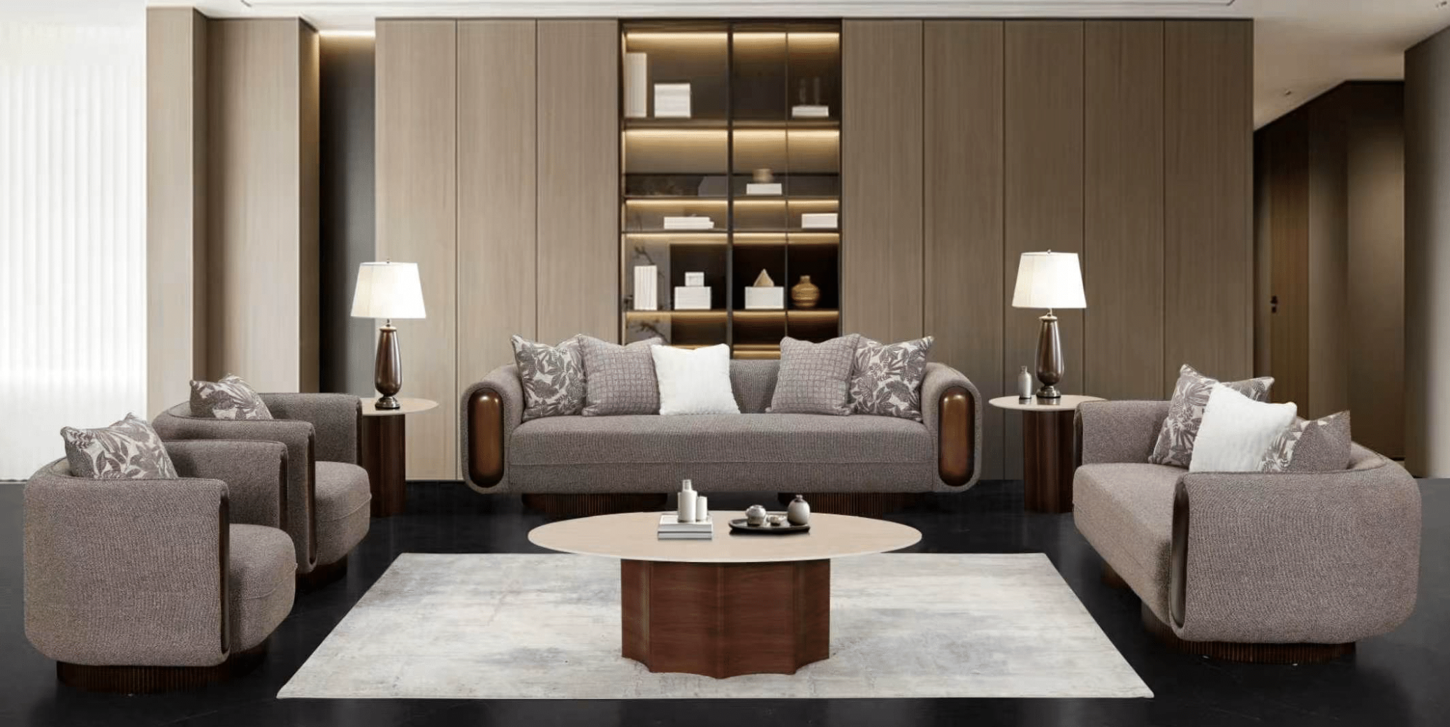 HD-3291 Modern Luxury Sofa Set | Homey Design