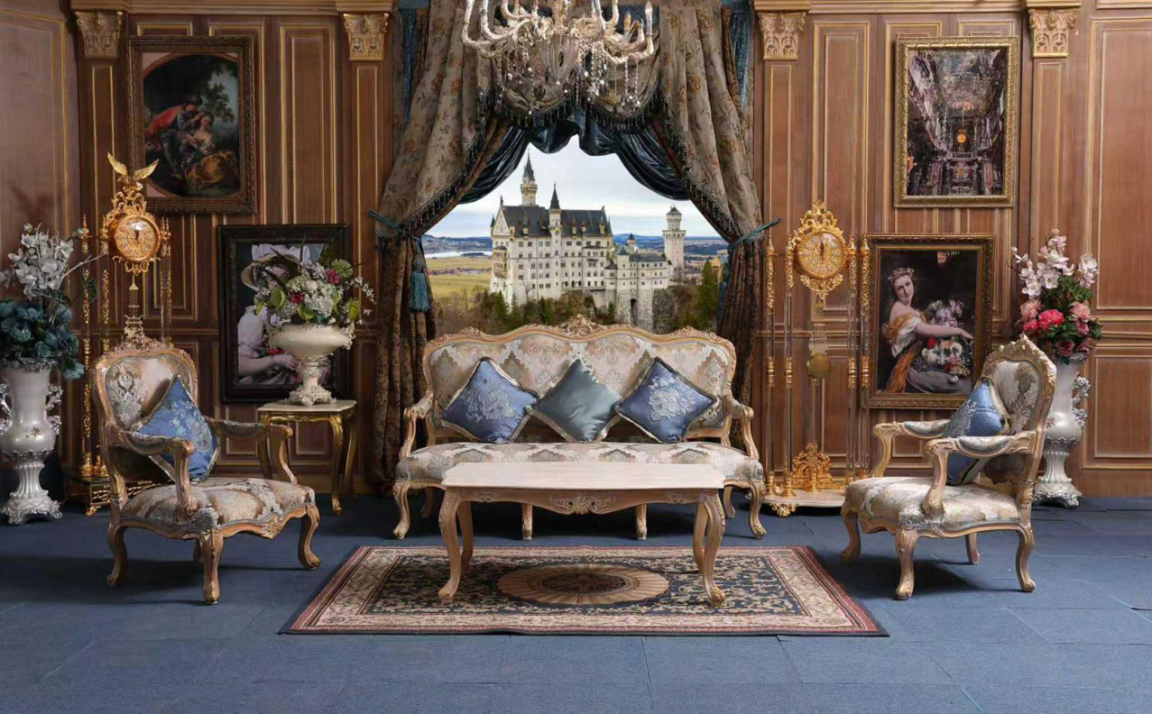LUX-GV13 Victorian Living Room Set | Infinity Furniture