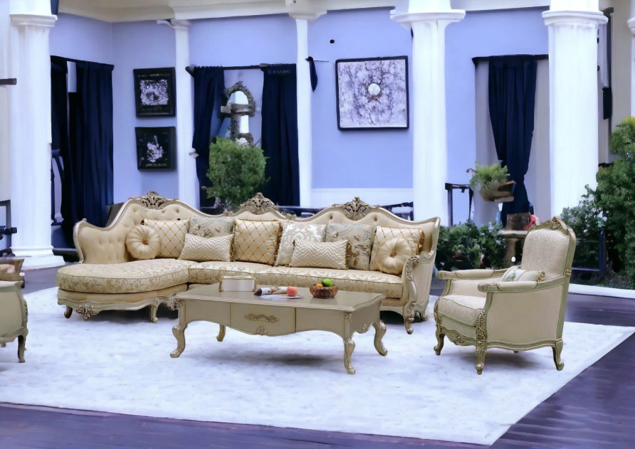 670 Victorian Sectional Sofa | Infinity Furniture