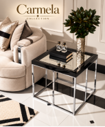 Carmela Zinc Silver Collection By Michael Amini