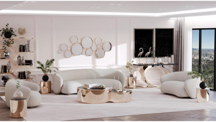 Fabric Modern Sofa Sets By Roberto Grassie