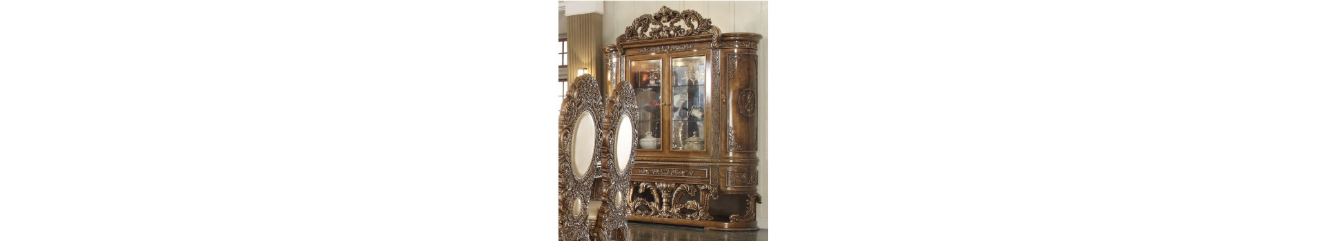 Curios & Chinas Cabinets Victorian Style