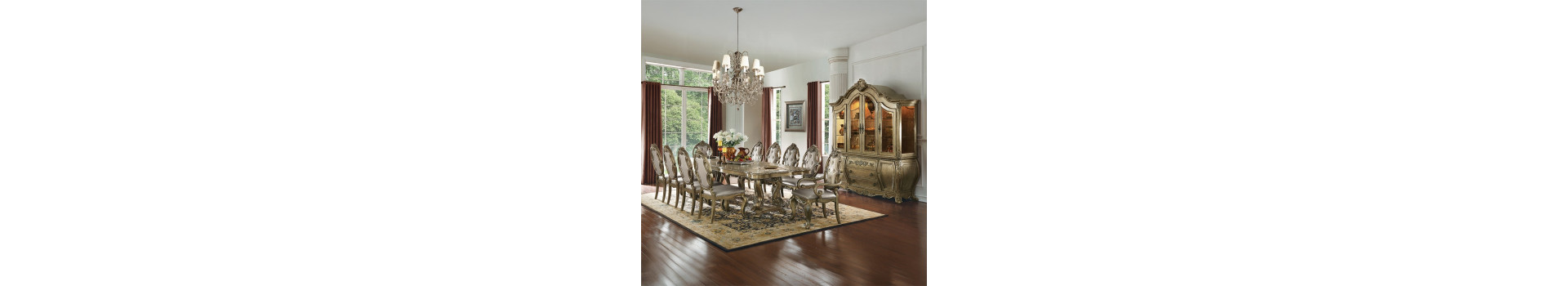 Dining Rooms Set Victorian Style