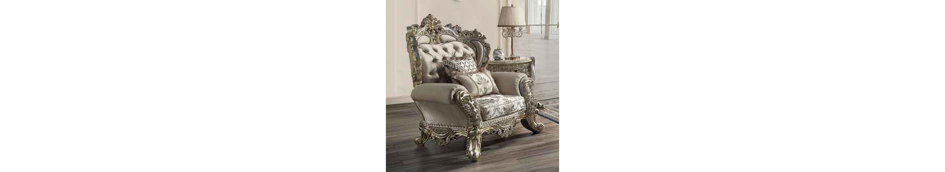 Accent Chairs & Chaise Lounge Victorian Style