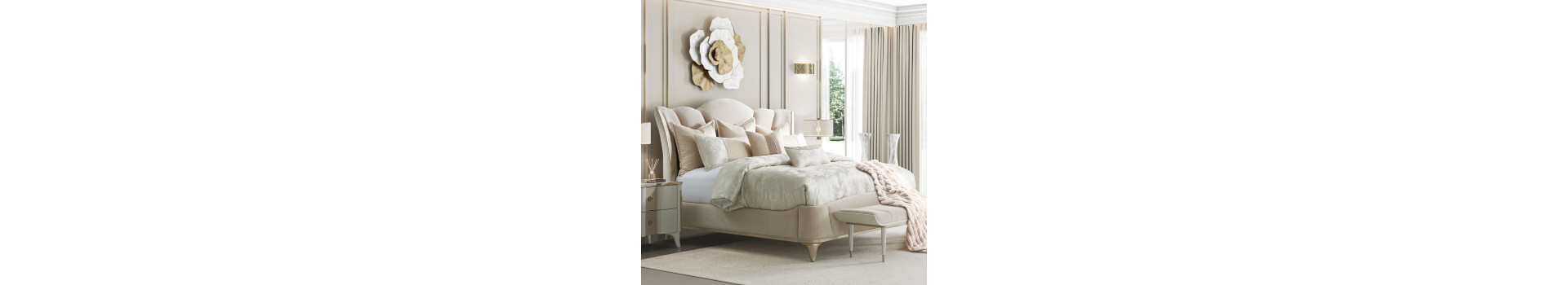 Bedrooms Transitional Style