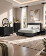 Bedrooms Mid- Century Modern Style
