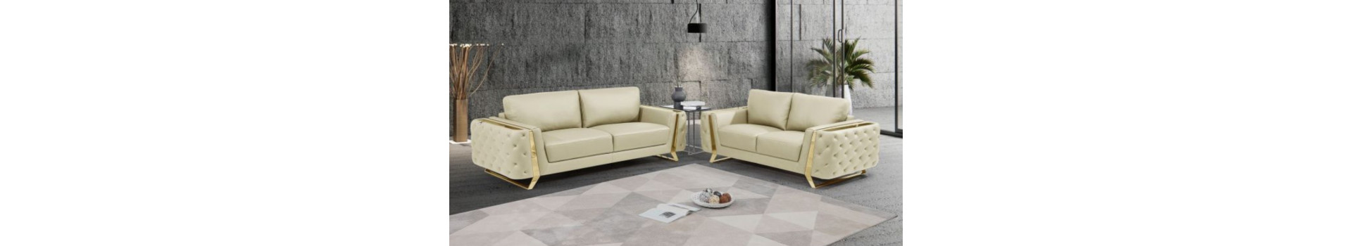 Stationary Sofas By Global United Furniture Enterprises (GU Furniture)