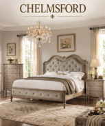 Chelmsford Taupe FinIsh Collection By Acme Furniture