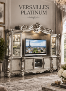 Versailles Platinum Finish Collection By Acme Furniture