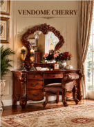 Vendome Cherry Finish Collection By Acme Furniture