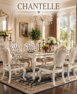 Chantelle Pearl  Finish Collection By Acme Furniture