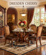 Dresden Cherry Oak Finish Collection By Acme Furniture
