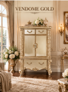 Vendome Gold Patina Collection By Acme Furniture