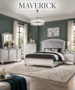 Maverick Collection Platinum Finish By Acme Furniture